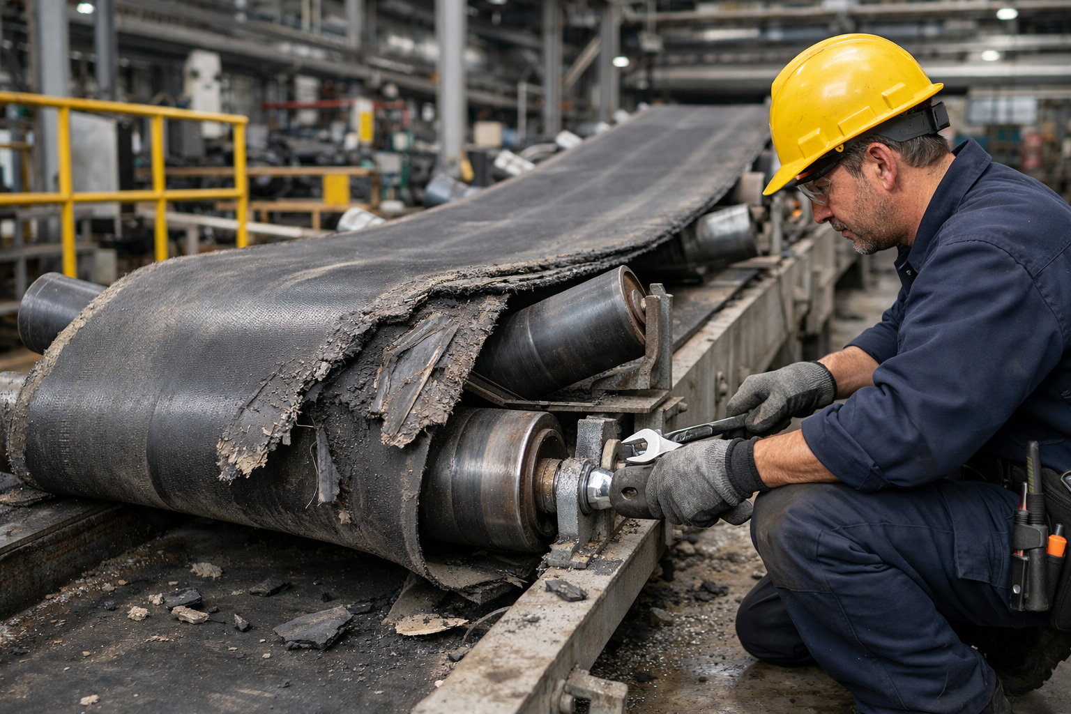 Fabrikada gevşeyen bağlantı elemanları için güvenlik çözümü
